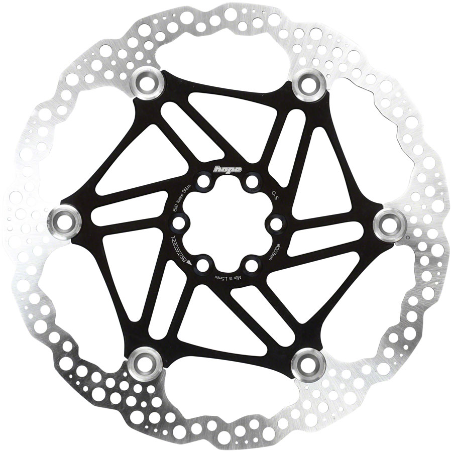 Hope Floating Disc Brake Rotor 203mm Black 2 Piece Includes Mounting Bolts 14990₽