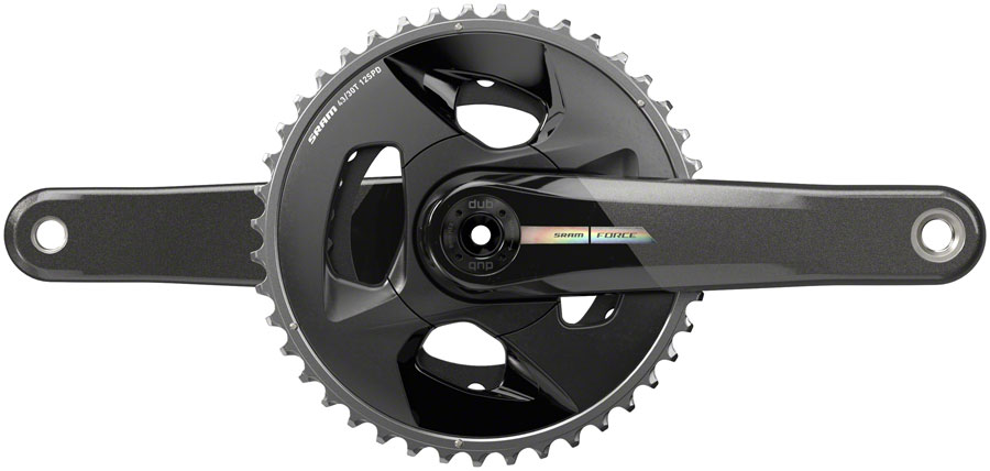 SRAM Force Wide Crankarm Assembly (Unicorn Grey) (DUB Wide