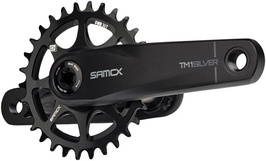 Samox Silver TM-1 Crankset 10 Speed 160mm 3-Bolt Direct Mount 30t