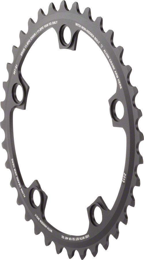SRAM Chainring 36t 110 BCD 11-Speed Aluminum Black Use with 46 or 52T - Picture 1 of 1