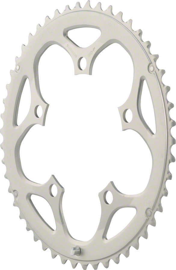 Shimano Sora 3450 50t 9-Speed Aluminum Chainring - Silver, 110 BCD