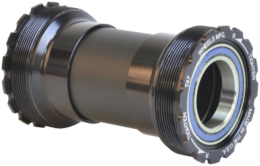 Wheels-Manufacturing-T47-Inboard-Bottom-Bracket-68mm--70mm--73mm--76mm--79mm--83mm--85mm--86mm--90mm--92mm--95mm--100mm--104.5mm--107mm--121mm--132mm-Hollowtech-II-Bottom-Bracket_BTBK0652_Bicycle-Bottom-Brackets