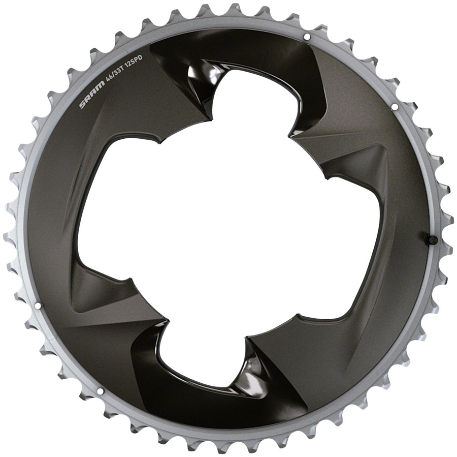 最新モデル Chainring Outer Force SRAM 48t 2x12-Speed 4-Bolt BCD 107 その他