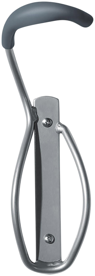 Настенная велосипедная стойка Delta Silver - Прочное защитное колесо с порошковым покрытием 5490₽