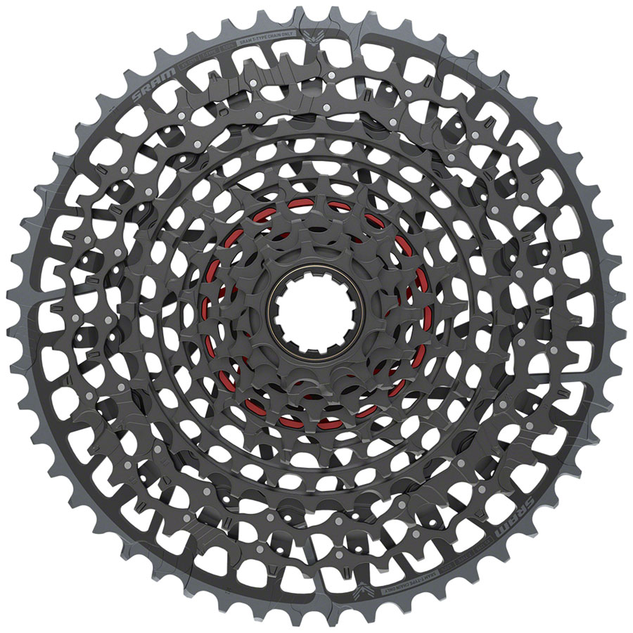 SRAM X0 Eagle T-Type XS-1295 Cassette - 12-Speed, 10-52t, For XD
