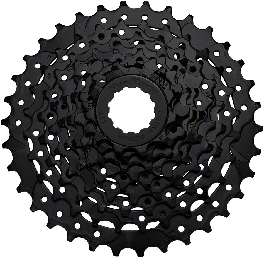 Sunrace CS-M90 11-34t 9-Speed MTB Cassette with Nickel Finish