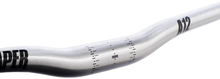ProTaper A12 Aluminum Handlebar - 810mm, 12mm Rise, Silver MTB