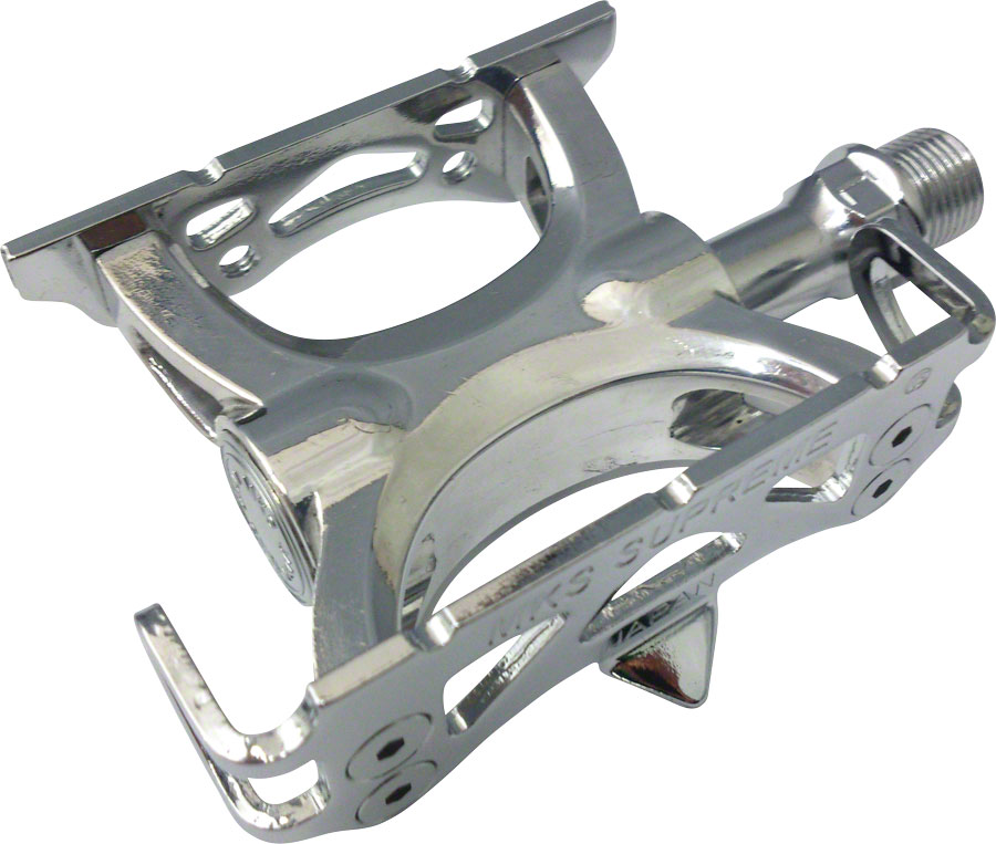 MKS Supreme NJS Track Pedals - Sealed Bearings, Chromoly Spindle