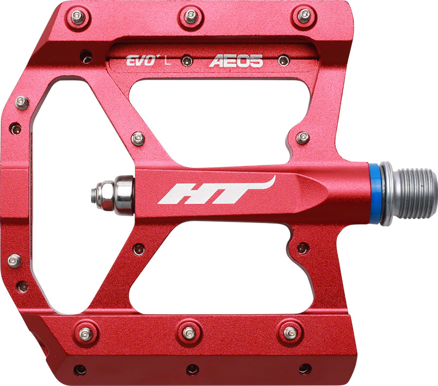 HT-Components-AE05-Evo+-Pedals-Flat-Platform-Pedals-Aluminum-Chromoly-Steel_PEDL2075_Bicycle-Pedals