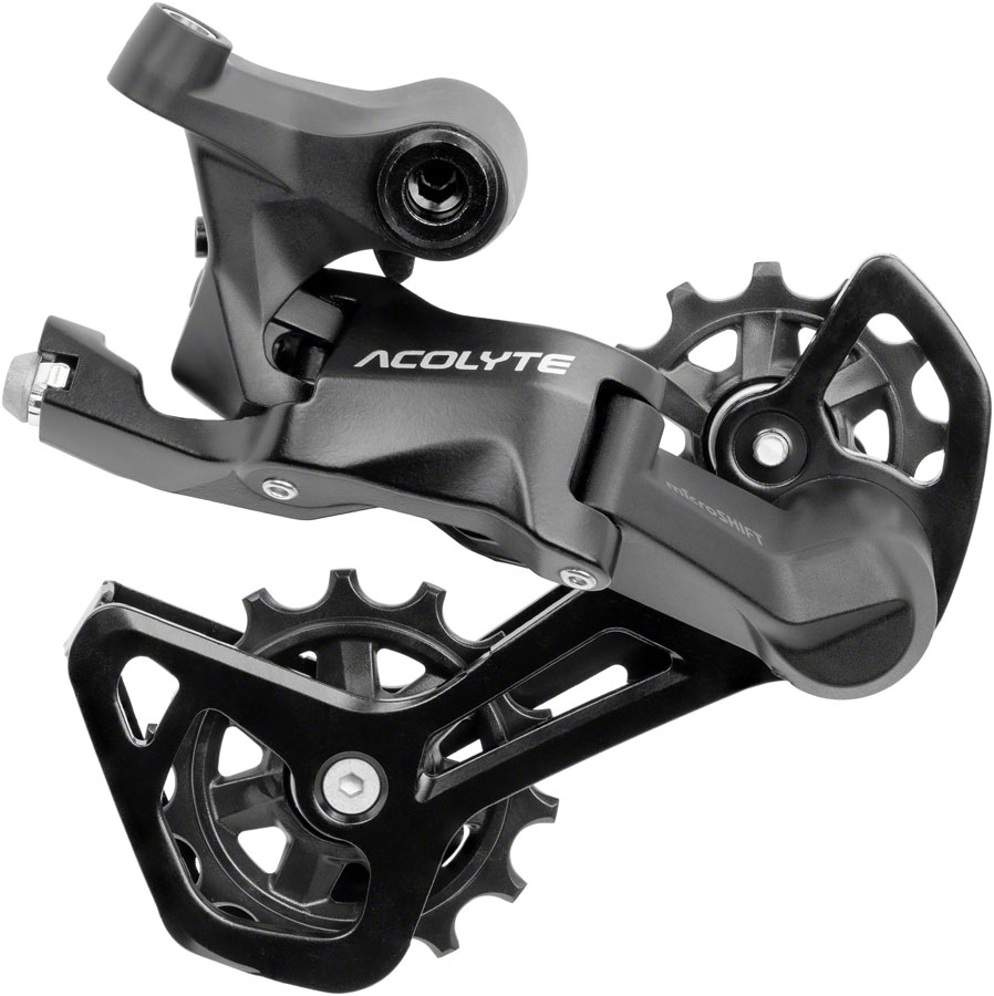 microSHIFT Acolyte RD-M5180M-B 8-Speed Rear Derailleur, Medium