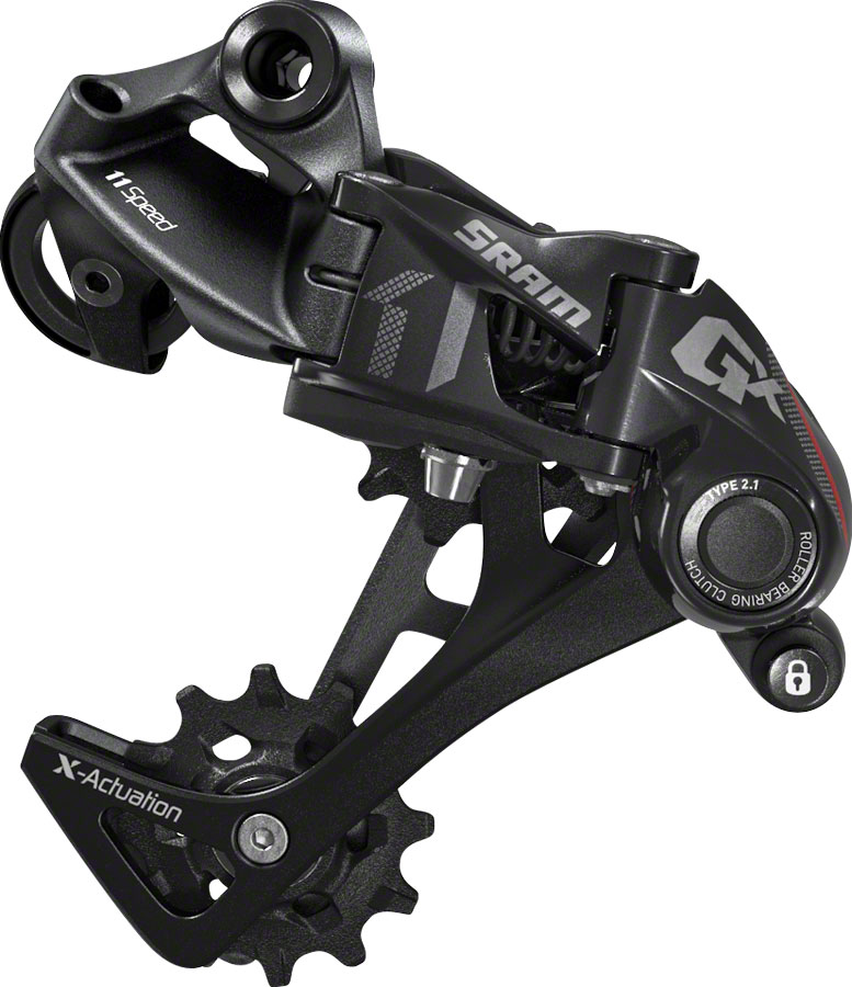 SRAM GX Rear Derailleur - 11 Speed, Long Cage, Red, 1x, With