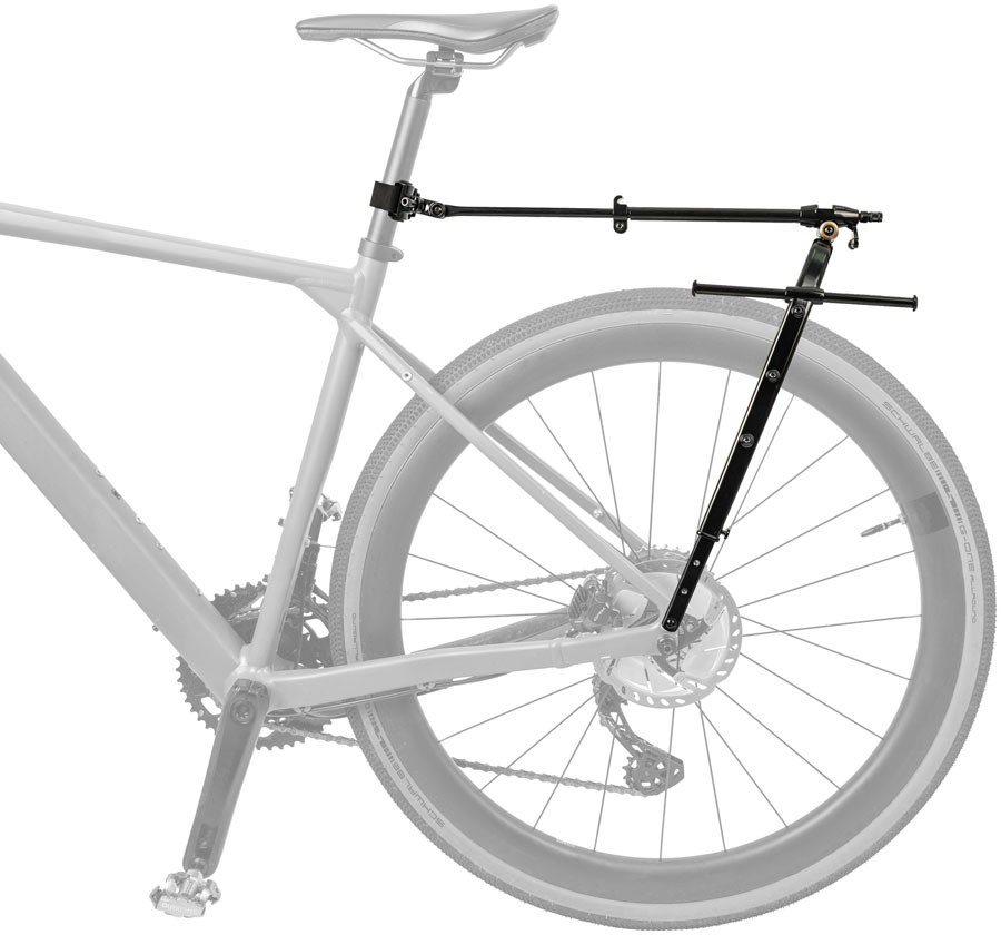 アクセサリー Topeak Zi:RAK ESSENTIAL (Eyelet Mount) Topeak Zi:RAK Essential Front Bike Rack - Aluminum Eyelet Mount