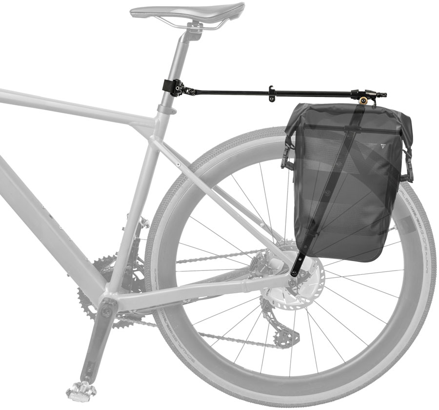 アクセサリー Topeak Zi:RAK ESSENTIAL (Eyelet Mount) Topeak Zi:RAK Essential Front Bike Rack - Aluminum Eyelet Mount