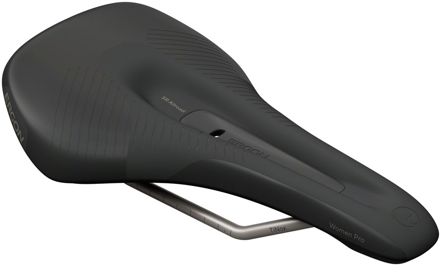 Ergon SR Allroad Pro Sattel - TiNox SL, schwarz, Damen, Small/Medium - Bild 4 von 5