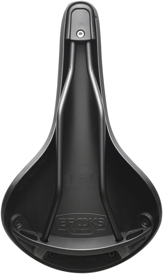Brooks C17 All Weather Saddle - Waterproof Rubber Top, Steel Rails