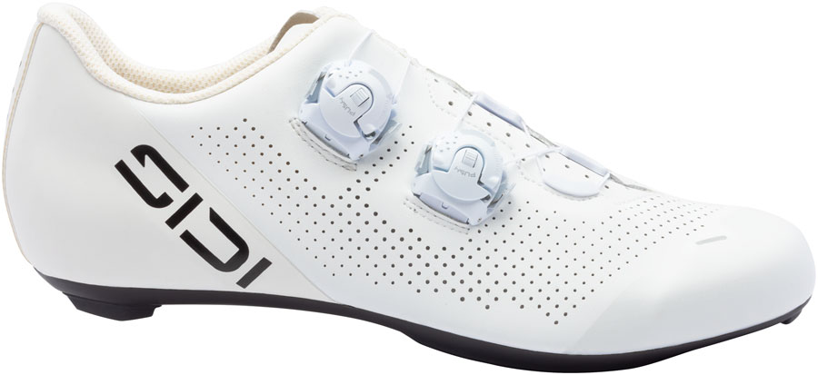 Sidi Ergo 6 Men's Road Cycling Shoes - Full White, Carbon Sole