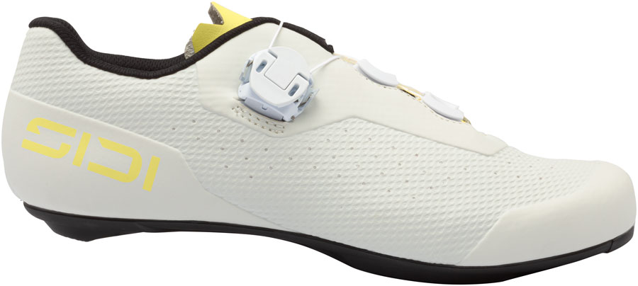 SIDI Fast 3 Road Cycling Shoe - Ice White Bright Yellow, 44 detailed image 1