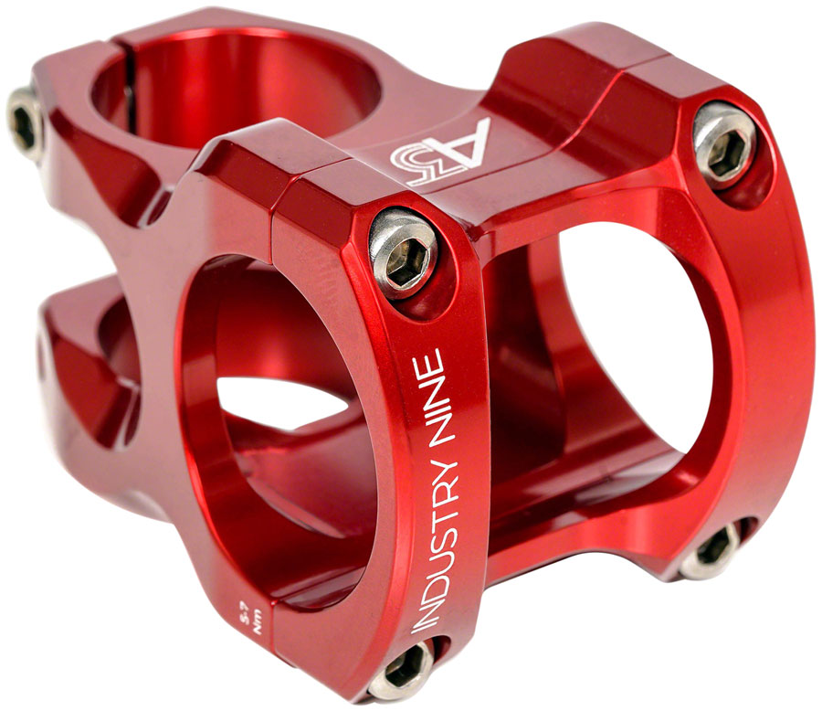 Industry Nine A318 Stem 50mm Stem Length 318mm Bar Clamp 286mm Clamp Dia Red 29890₽