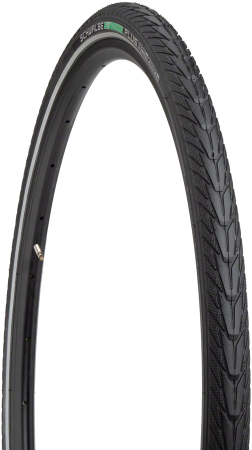 Шина Schwalbe Energizer Plus - 700 x 55, Решающая, Проволочная, Черная/светоотражающая,
