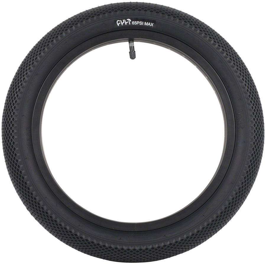 Pack of 2 Cult X Vans Tire 16 x 2.3 Clincher Wire Black Reflective