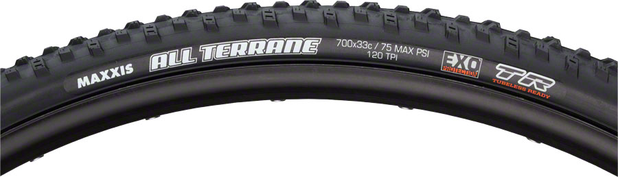 Maxxis All Terrane 700x33 Tubeless Cyclocross Tire with EXO