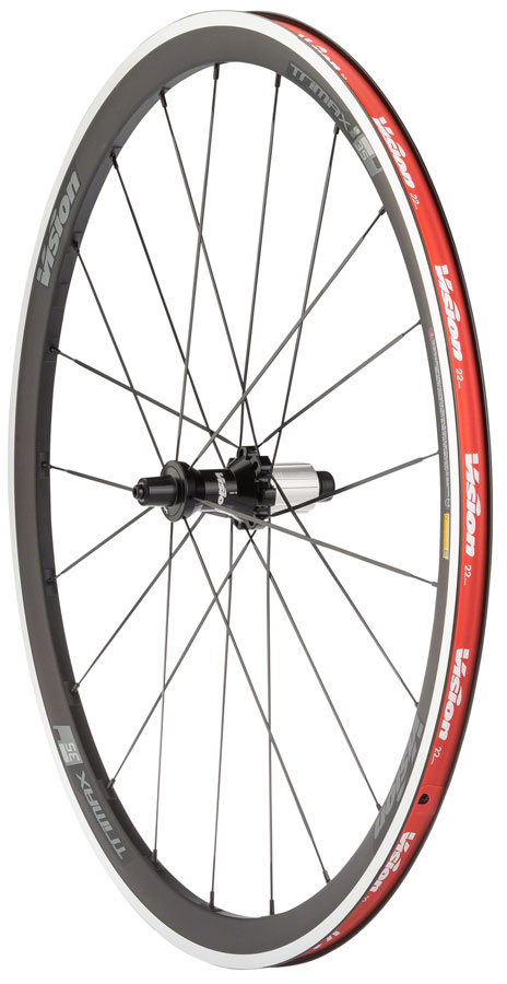 Vision Trimax 35 Wheelset 700c Rim Brake QR Front Axle QR Rear