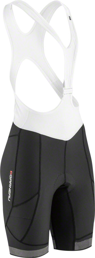 Garneau CB Neo Power RTR Bib Shorts - Black/White X-Large Women's