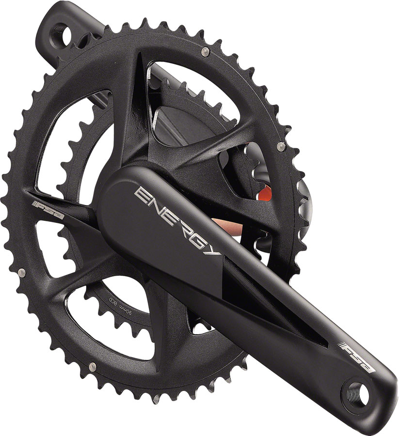 Full Speed Ahead Energy Modular Crankset - 170mm 11/12-Speed 46/30t Direct Mount/90mm  BCD 386 EVO Spindle Interface BLK