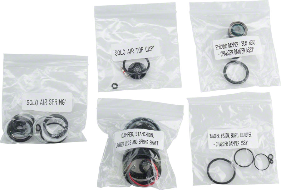 Rockshox Fork Service Kit Full Xc30 A1a3 / 30 Silver A1 Coil and Solo