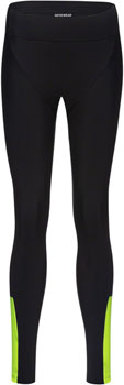 Gorewear Swiftride Thermo Tights - Black/Neon Yellow, Women's, Large EA Tights