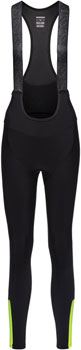 Gorewear Swiftride Thermo Bib Tights + - Black/Neon Yellow, Women's, Medium EA Tights