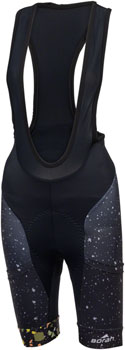 Salsa Women's Terrazzo Aero Cargo Bib Short - 3X-Large, Black EA Shorts