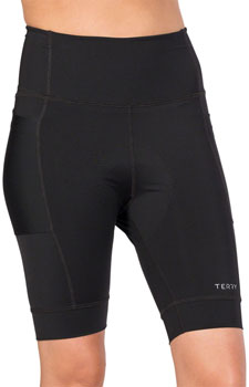 Terry Holster Hi Rise Shorts - Black, X-Large Black EA Shorts