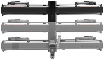 Kuat Piston Pro X Hitch Bike Rack Add-On - 1-Bike, LED Lights with 4-Pin Plug, Kashima Coat, Galaxy Gray EA Hitch Rack Accessory