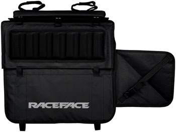 RaceFace T3 Tailgate Pad - Black, 2 Bike EA Tailgate Pad