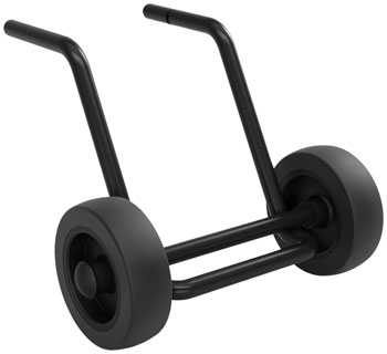 Thule Verse Transport Wheels - Black EA Hitch Rack Accessory