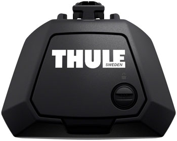 Thule Evo Raised Rail Foot Pack - Black, Pack of 4 EA Load Bar Tower