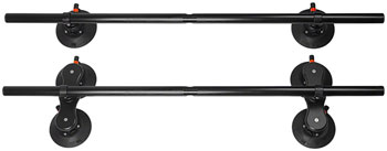SeaSucker Monkey Bars Roof Rack - Pair, 48", Black EA Load Bar/Tower Set
