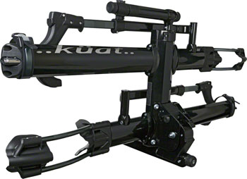 Kuat NV 2.0 Hitch Bike Rack - 2-Bike, 1-1/4" Receiver - Black Metallic/Gray Anodize EA Hitch Bike Rack