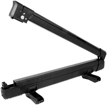 Kuat Switch Clamshell Flip Down Ski Rack - 4 Ski, Black EA Ski Carrier