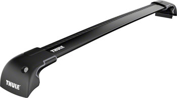 Thule 7603B Aeroblade Edge - Flush Mount, Single Bar, Black EA Load Bar/Tower Set