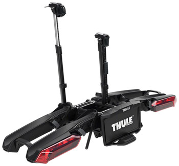 Thule Epos Platform Hitch Bike Rack With Lamp Kit - 2-Bike, 1-1/4", 2" Receiver, Black EA Hitch Bike Rack