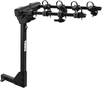 Thule Range Hitch Rack - 4-Bike, 2" Receiver, Black EA Hitch Bike Rack
