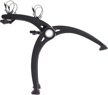 Saris Bones Trunk Rack: 2 Bike, Black EA Trunk Racks