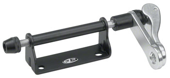 Delta Bike Hitch Truck Rail Fork Mount Rack: Standard 9.0mm Black EA Van/Truck Bed Rack