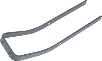 Delta Wheel Hitch Wheel Holder Mount for Truck Bed Bike Racks: Black EA Van/Truck Bed Rack