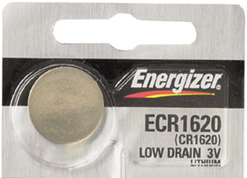 Energizer CR1620 Lithium Battery - Single EA Battery