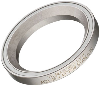 Full Speed Ahead Orbit C-33 Bearing, 1-1/4" Diameter, 45x45° Contact Angle, HeadsetLower Bearing – Steel EA Headset Bearing