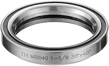 Full Speed Ahead Stainless ACB Bearing, 1-1/8" Diameter, 36x45° Contact Angle,Headset Use – Stainless Steel EA Headset Bearing