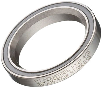 Full Speed Ahead Stainless Micro ACB Bearing, 1-1/8", 36°x36° EA Headset Bearing